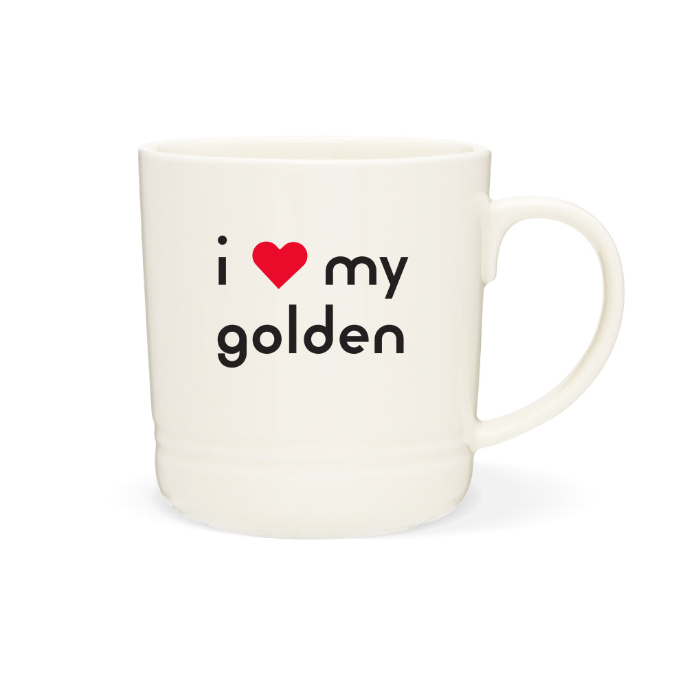 Artist Series: Golden Retriever Ceramic Mug