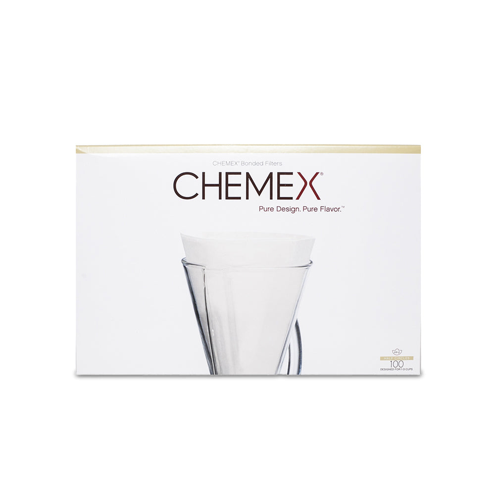 CHEMEX® Half-Moon Paper Filters (3-cup)
