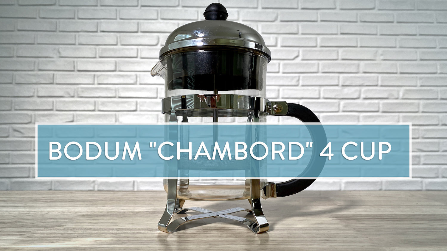 Bodum Chambord 4-cup French Press – Ithaca Coffee Company