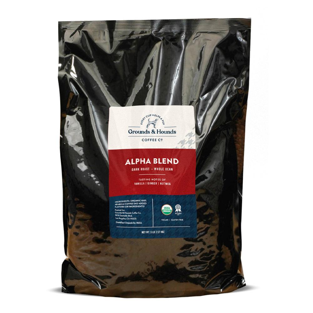 Alpha Blend® Dark Roast 5 lb bag