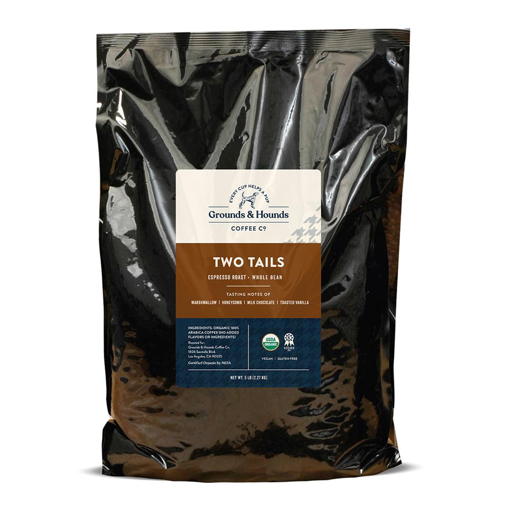 Two Tails Espresso 5 lb bag