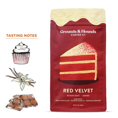 Limited Edition: Red Velvet Cupcake - Grounds & Hounds Coffee Co.