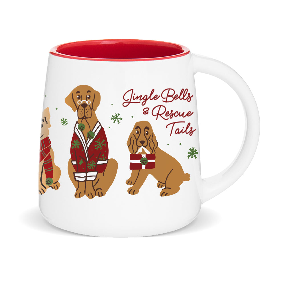 Jingle Bells &amp; Rescue Tails Mug