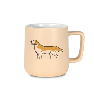 Artist Series: Golden Retriever Ceramic Mug