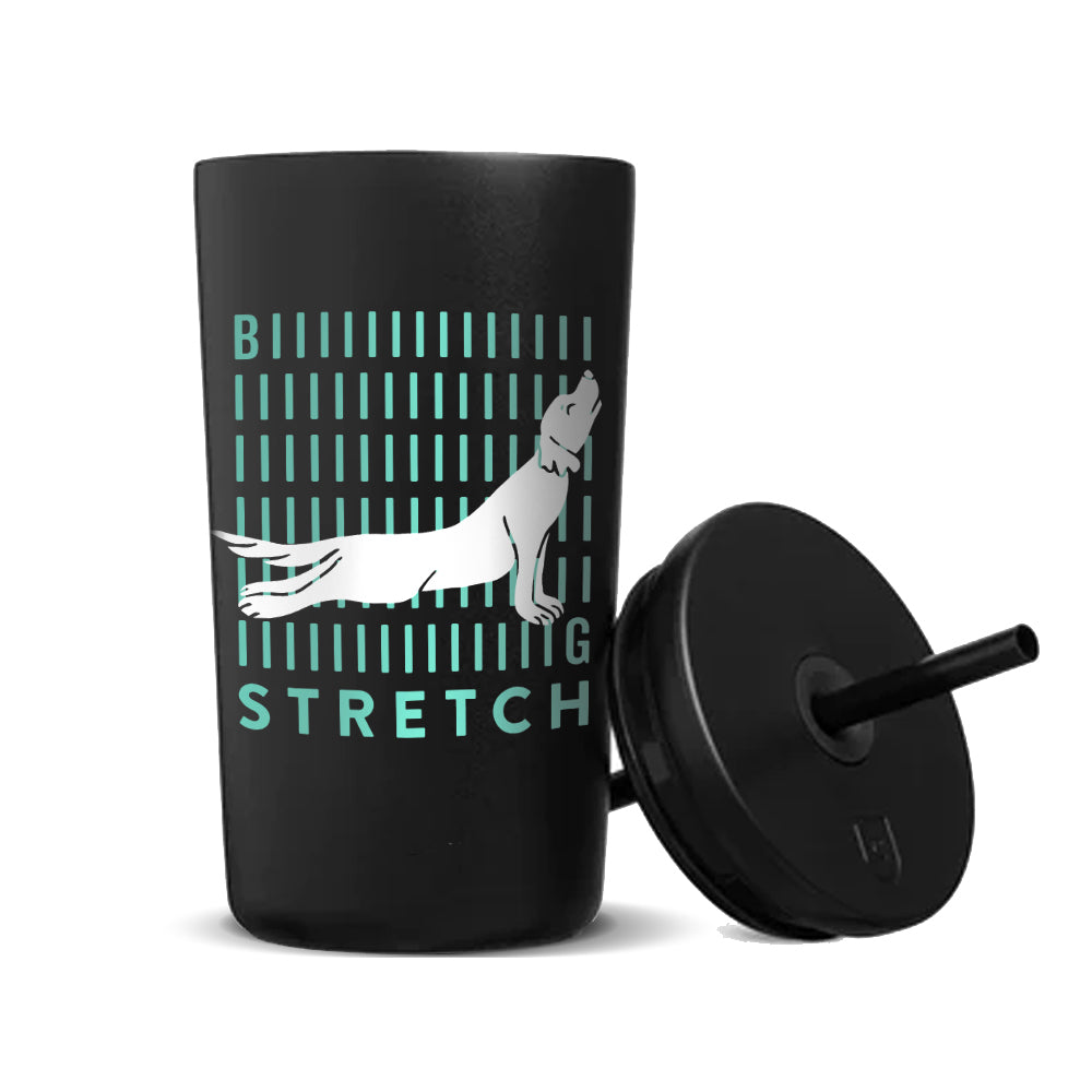 Big Stretch Travel Tumbler with Straw