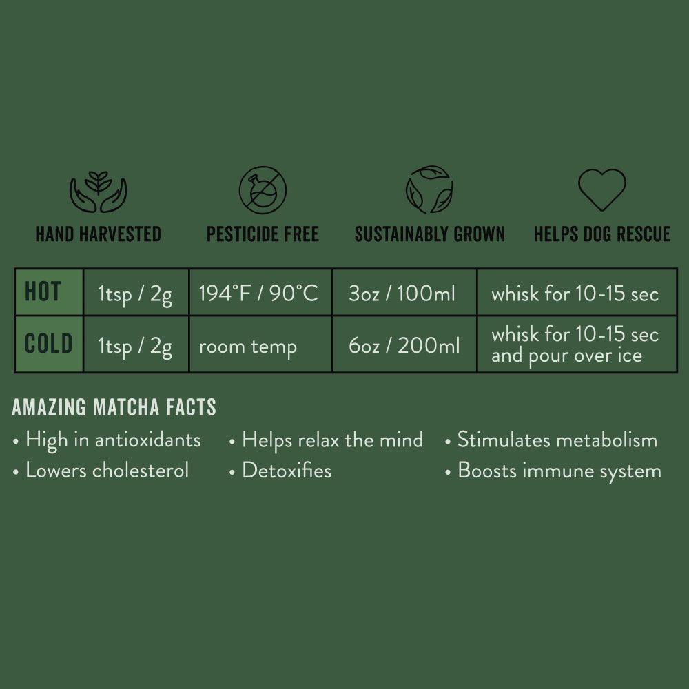 Grounds & Hounds Ceremonial Matcha