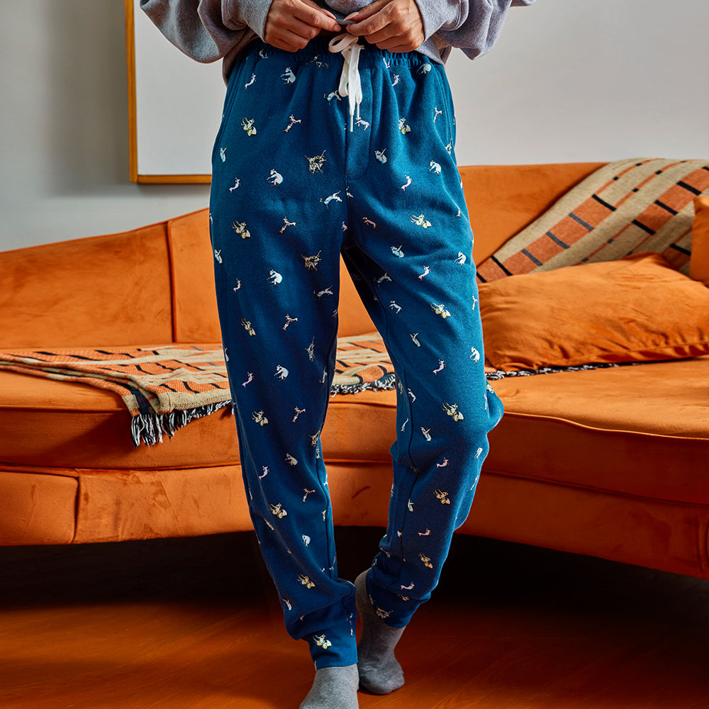 Women's Sleeping Dog Pajama Jogger