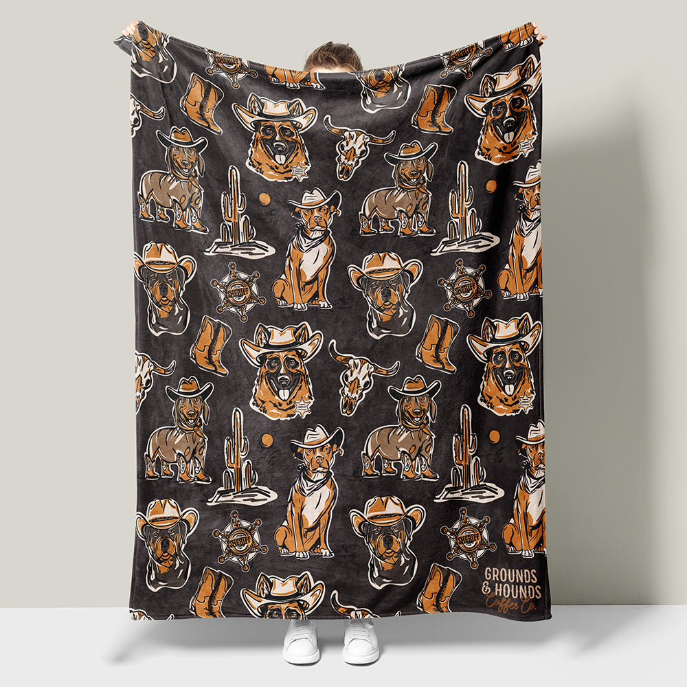 Ruff Riders Coffee Club Blanket (Human Sized)