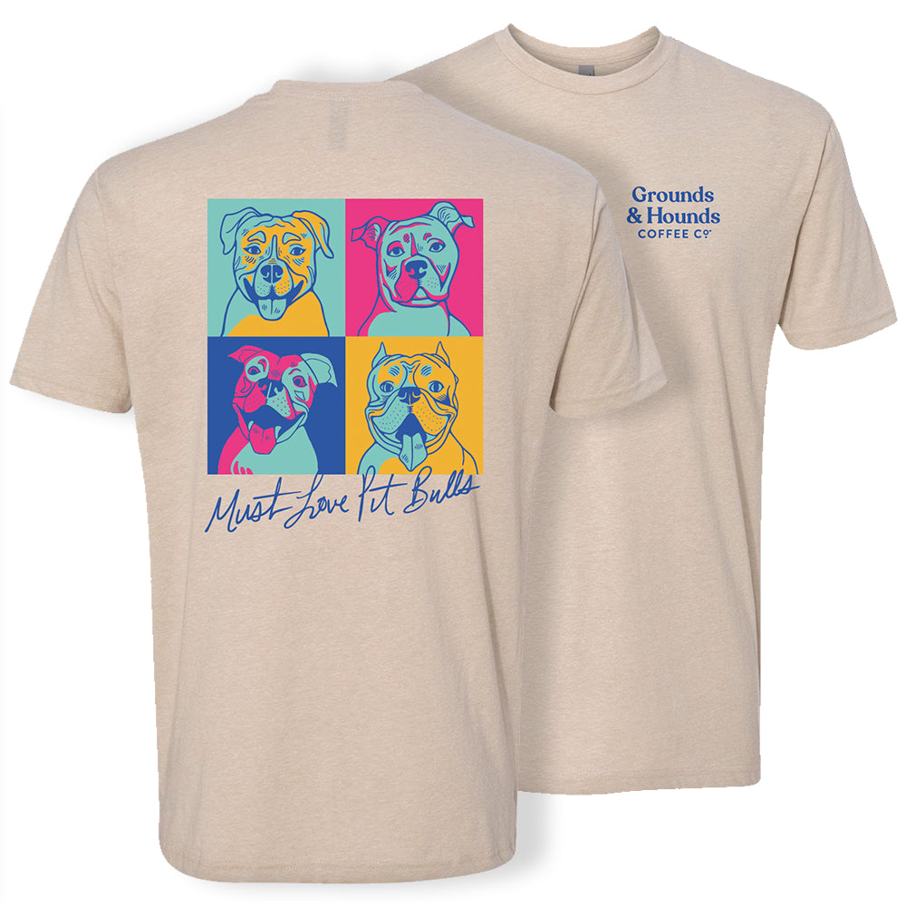 Must Love Pit Bulls Tee