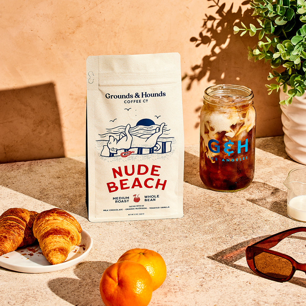 Nude Beach Summer Roast - Grounds & Hounds Coffee Co.