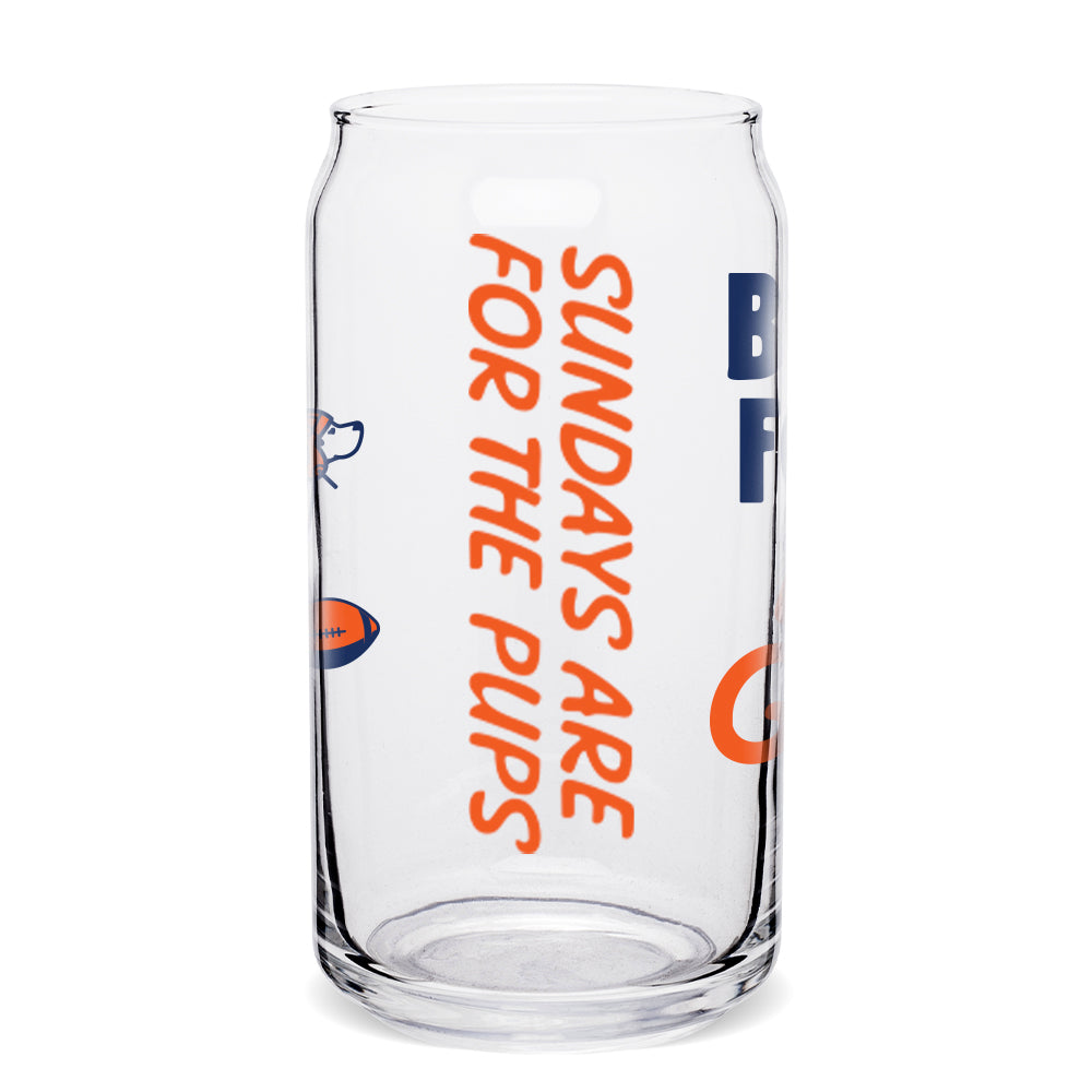 Puppy Bowl Cold Brew Glass
