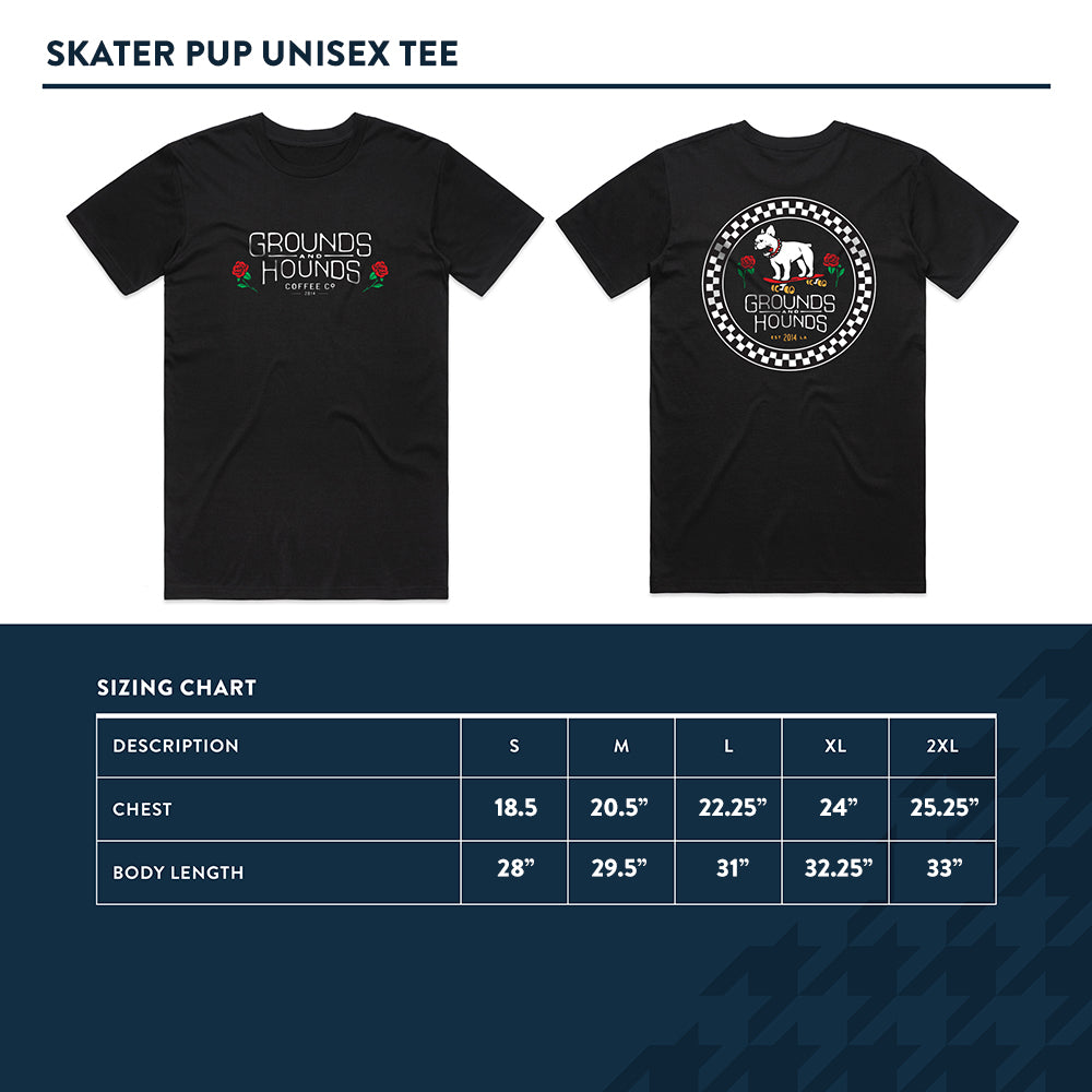Skater Pup Unisex Tee