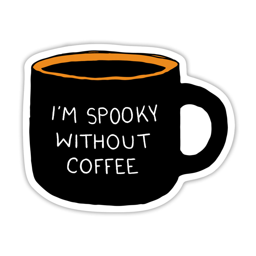 Spooky Mug Sticker