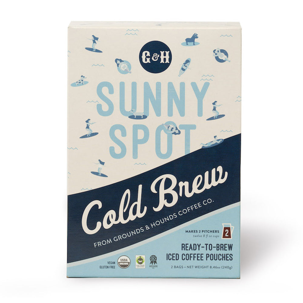 Sunny Spot Cold Brew Coffee Pouches