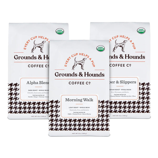 Alpha Blend Single Serve Pods - Grounds & Hounds Coffee Co.