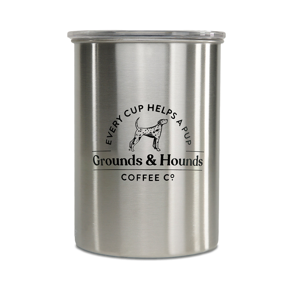 Airtight Coffee Tin Food Coffee Container Stainless Steel Storage Cani–  Heritage Coffee Co.