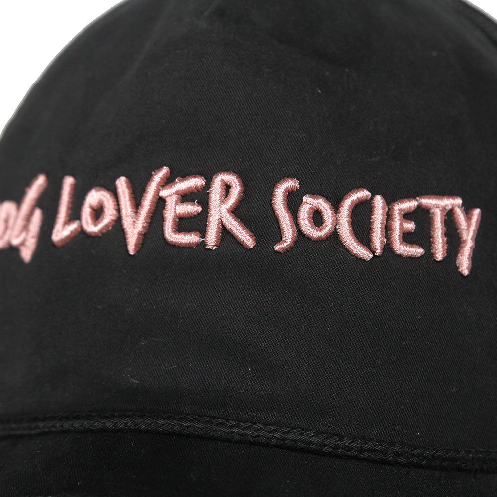 Dog Lover Society Puff Embroidered Hat Grounds Hounds Coffee Co