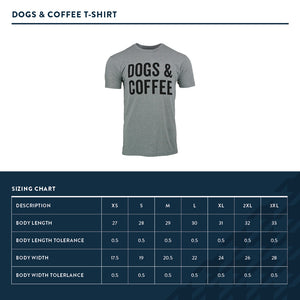 Dogs & Coffee T-shirt