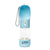 baby blue dog water bottle with handle strap