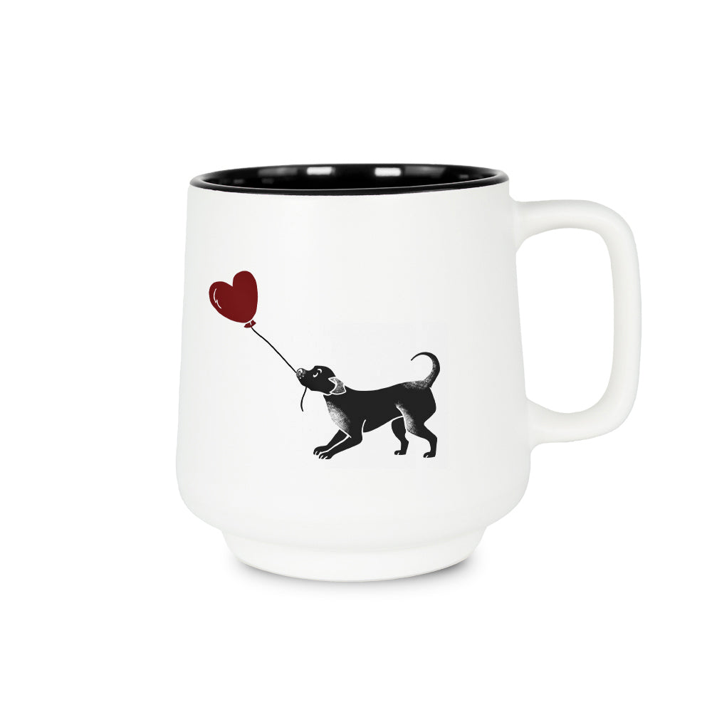 Heartstrings Mug: Black Dog Edition