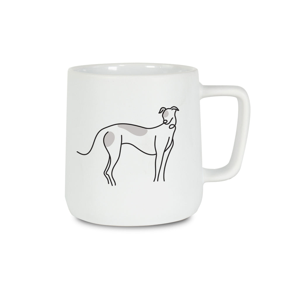 Artist Series: Greyhound Ceramic Mug