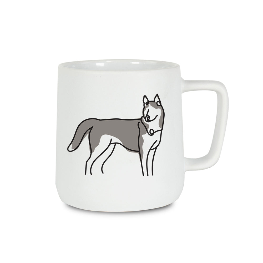 Artist Series: Husky Ceramic Mug