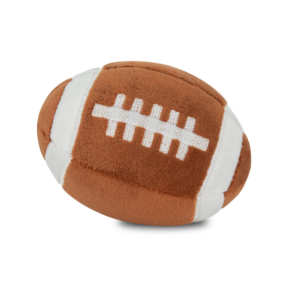 Plush Puppy Bowl Football Toy
